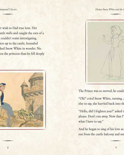 Disney Animated Classics: Snow White and the Seven Dwarfs by Editors of Studio Fun International