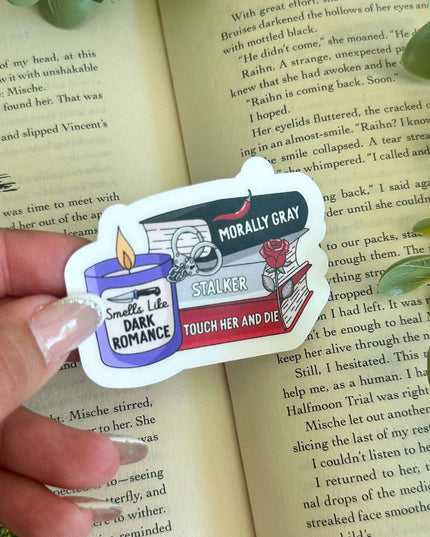 Smells Like Dark Romance Sticker