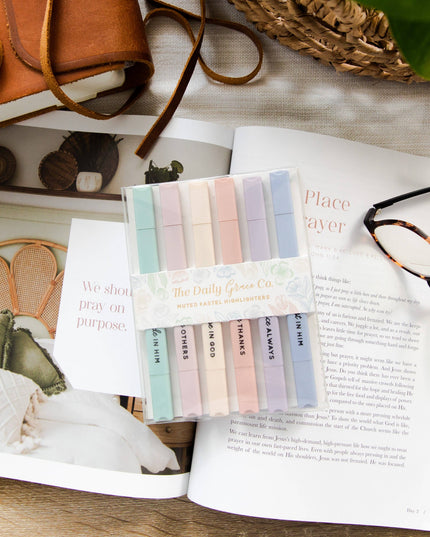 Muted Pastel Highlighters - OUR BEST SELLER!