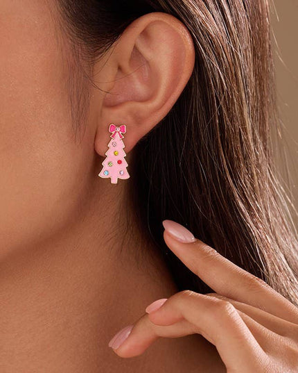 CHRISTMAS TREE STUD EARRINGS | 40E535