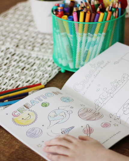Colored With Grace - Kids Coloring Book