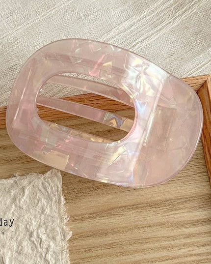 Jumbo Lay Flat Oval Hair Claw Clips Secure Styling | 40H1040