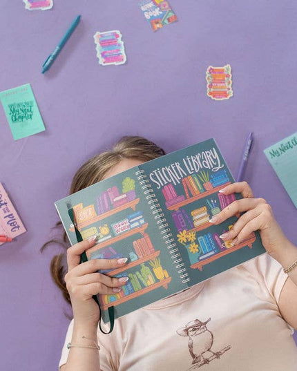 Bookish Babe Reading Jotter Colored Gel Pen Gift Set of 4
