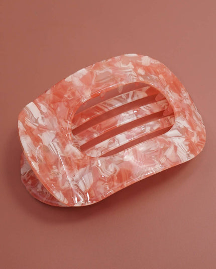 Jumbo Lay Flat Oval Hair Claw Clips Secure Styling | 40H993