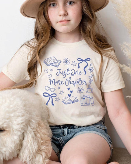 Just One More Chapter Kids Graphic Tee