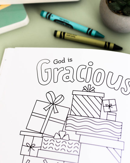 Our Great God - Kids Coloring Book