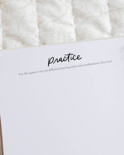 Daily Grace Scripture Lettering Workbook