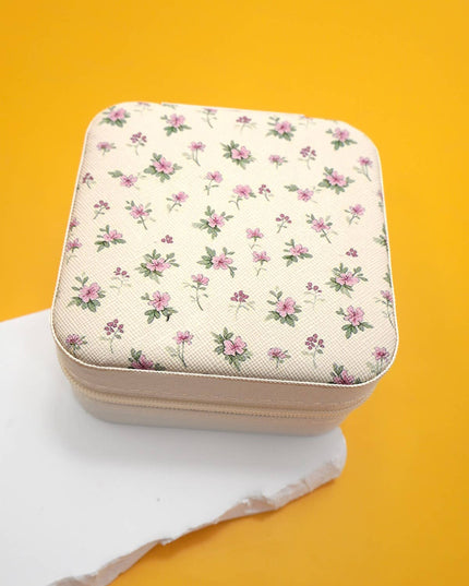 DESIGNED JEWELRY ORGANIZER TRAVEL BOX CASE | 40P566