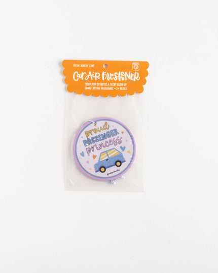 Proud Passenger Princess Fresh Linen Funny Car Air Freshener