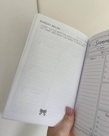 Sunday Notes | 52-Week Christian Sermon Journal