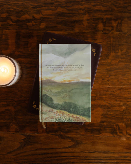 Strong and Courageous Lined Journal