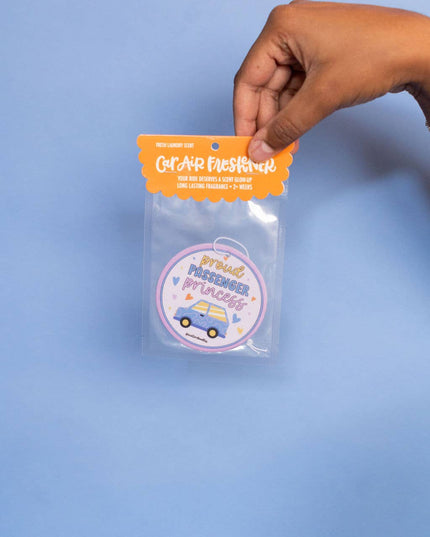Proud Passenger Princess Fresh Linen Funny Car Air Freshener