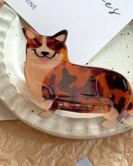 JUMBO DOG HAIR CLAW CLIPS | 40H1026