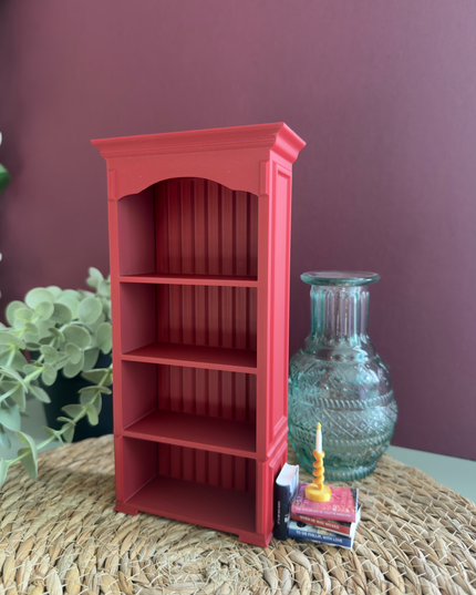 Vintage Miniature Bookshelf