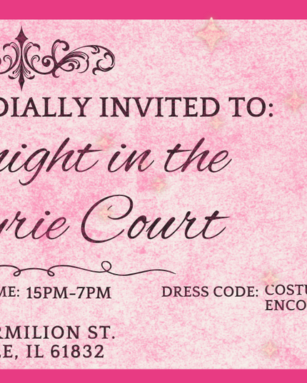 A Court of Splintered Harmony Midnight Release Party