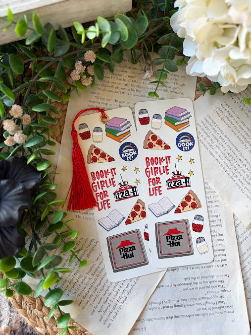 Book-It Girlie for Life Bookmark