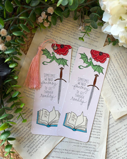 Sometimes We Need Fantasy to Get Through Reality Bookmark