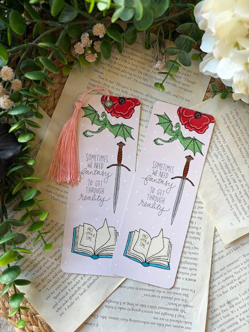 Sometimes We Need Fantasy to Get Through Reality Bookmark