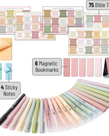 Mr. Pen Bible Journaling Kit with Sticky Notes