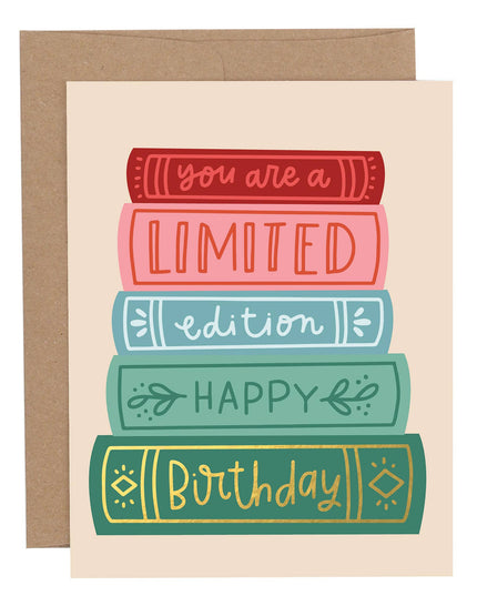 Limited Edition Birthday Greeting Card