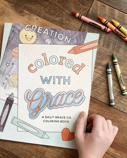 Colored With Grace - Kids Coloring Book