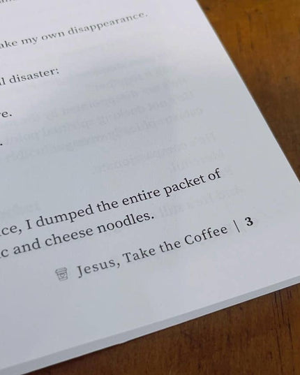 Jesus Take the Coffee | 30-Day Christian Devotional