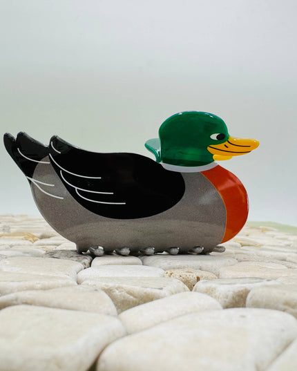 JUMBO MALLARD DUCK HAIR CLAW CLIPS | 40H1028