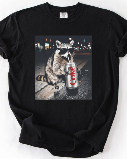 Diet Coke Raccoons Funny Meme Genz Dank Trendy Shirt