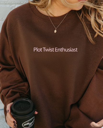 Plot Twist Enthusiast Sweatshirt