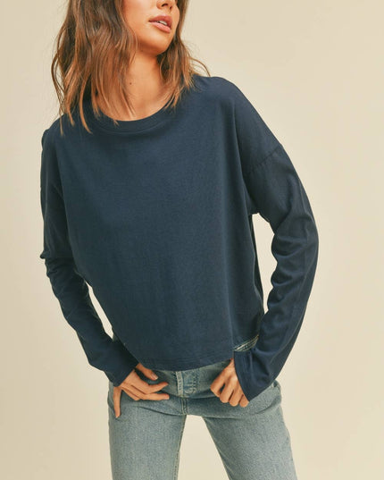 Blank Long Sleeve T-Shirt