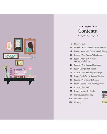 The No-Pressure Book Journal