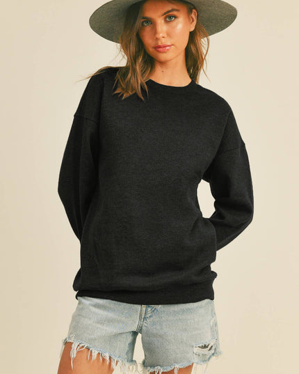 Blank Long Sleeve Sweatshirt