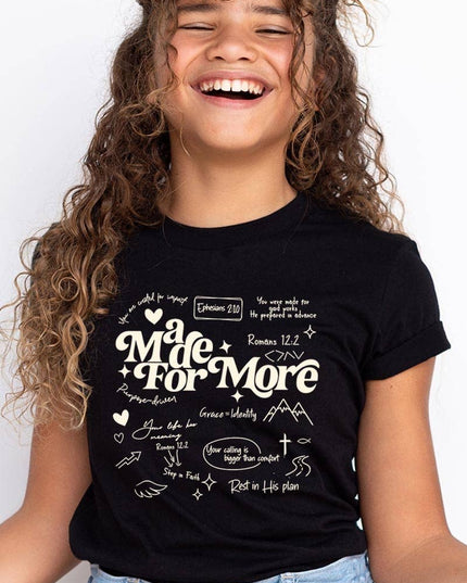 Made For More Kids Graphic Tee