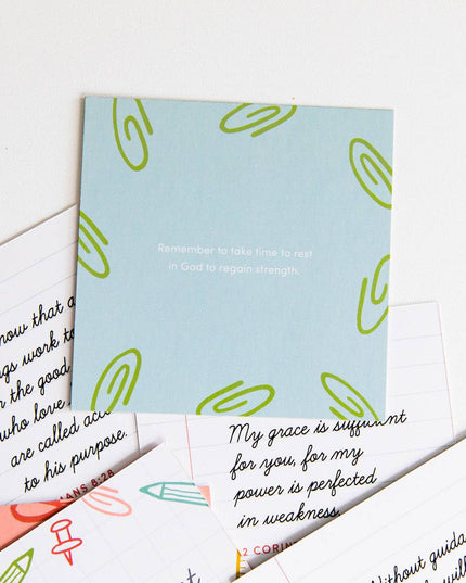 Encouragement for Teachers Verse Cards