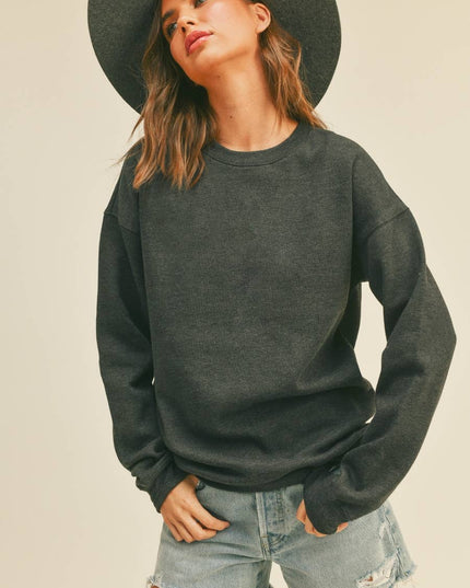 Blank Long Sleeve Sweatshirt