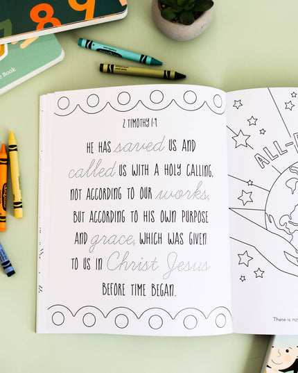 Our Great God - Kids Coloring Book
