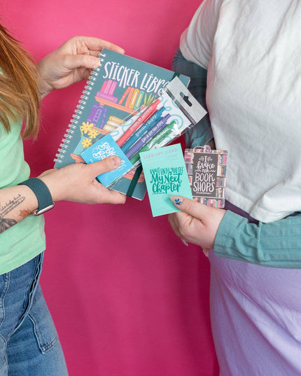 Bookish Babe Reading Jotter Colored Gel Pen Gift Set of 4