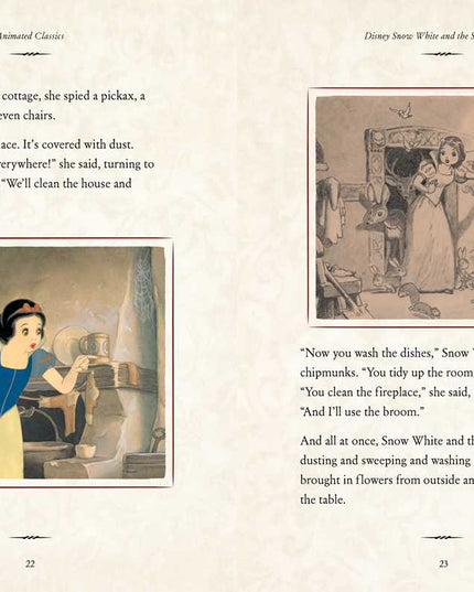 Disney Animated Classics: Snow White and the Seven Dwarfs by Editors of Studio Fun International