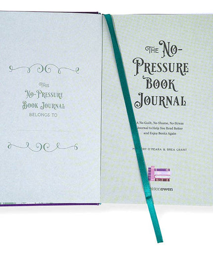 The No-Pressure Book Journal