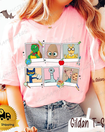 Children's Book Character Tee - Teacher Appreciation Shirt