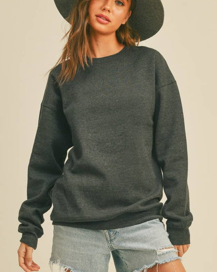 Blank Long Sleeve Sweatshirt