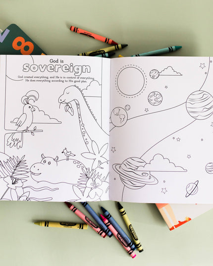 Our Great God - Kids Coloring Book