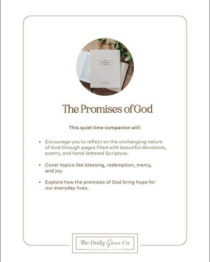 The Promises of God | Coffee Table Book