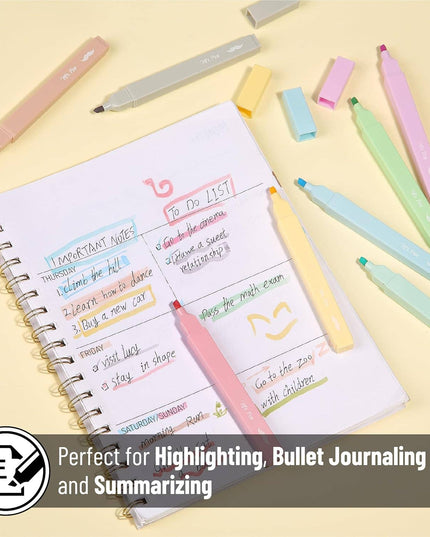 Highlighters 12 Pack Macaron