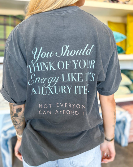 Protect Your Energy Tee in Pepper