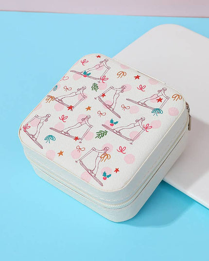 DESIGNED JEWELRY ORGANIZER TRAVEL BOX CASE | 40P566