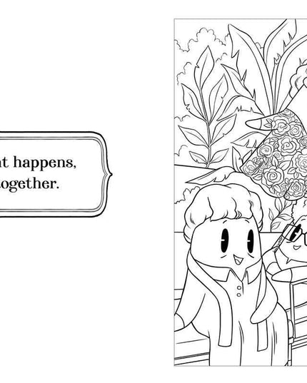 Golden Ghouls: A Thank-You-for-Being-a-Fiend Coloring Book