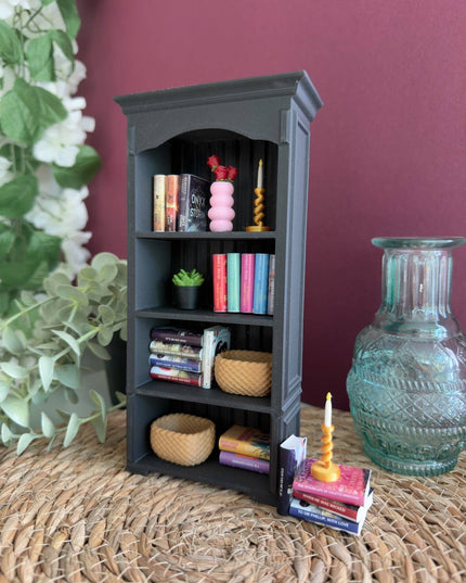 Vintage Miniature Bookshelf