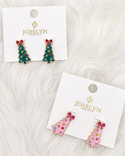 CHRISTMAS TREE STUD EARRINGS | 40E535