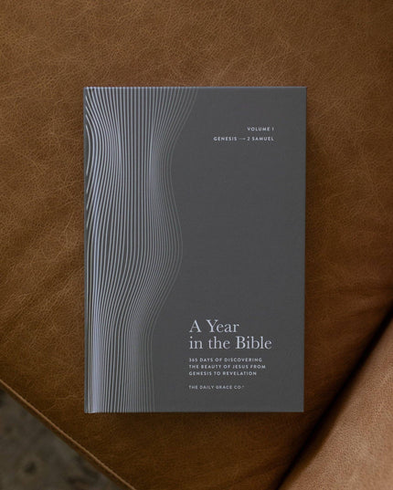 A Year in the Bible | Men's Study | 365 Days of Discovering the Beauty of Jesus from Genesis to Revelation | Volume 1